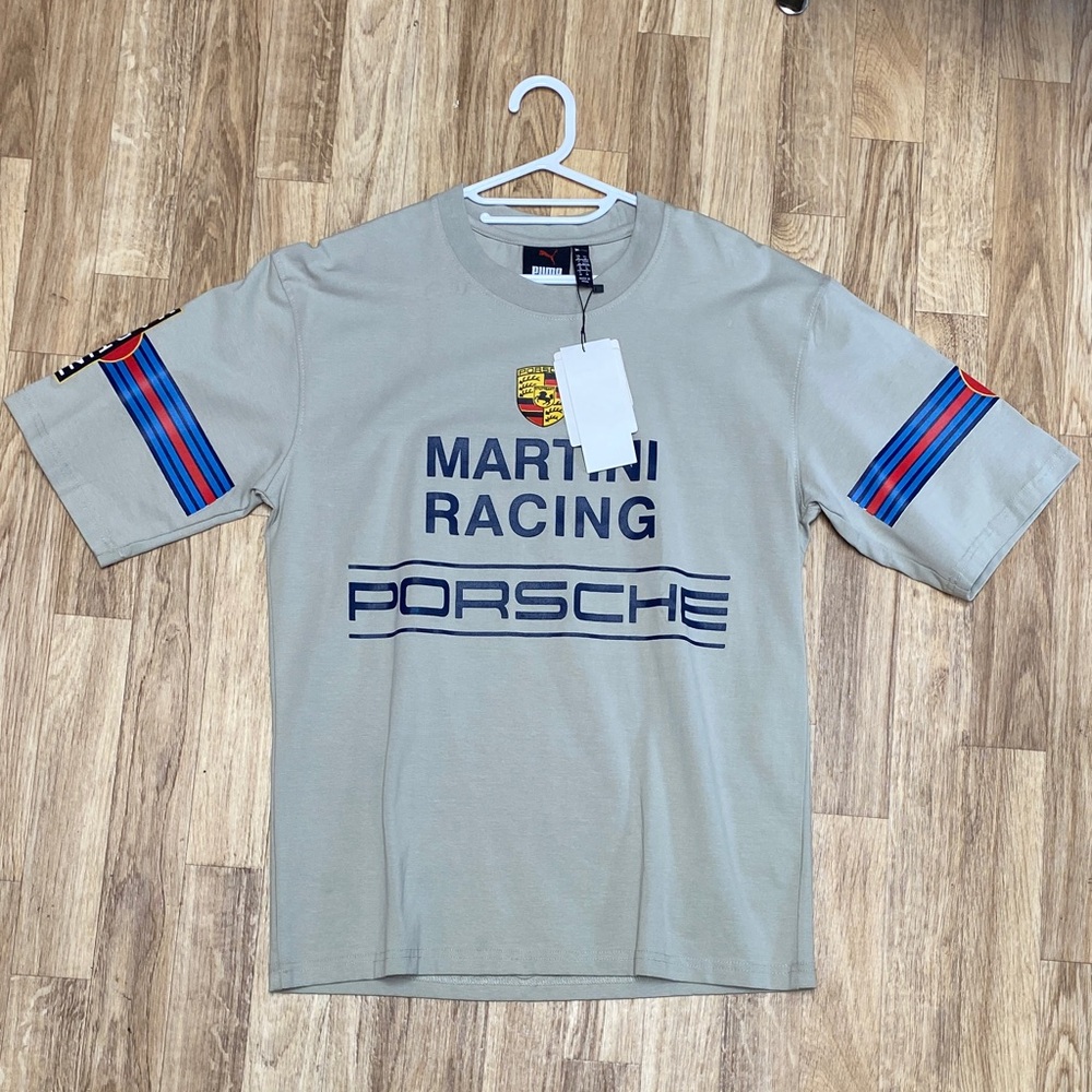 Puma Gray Martini Racing T-Shirt